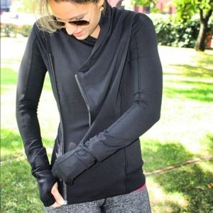 Lululemon cross over double zip jacket